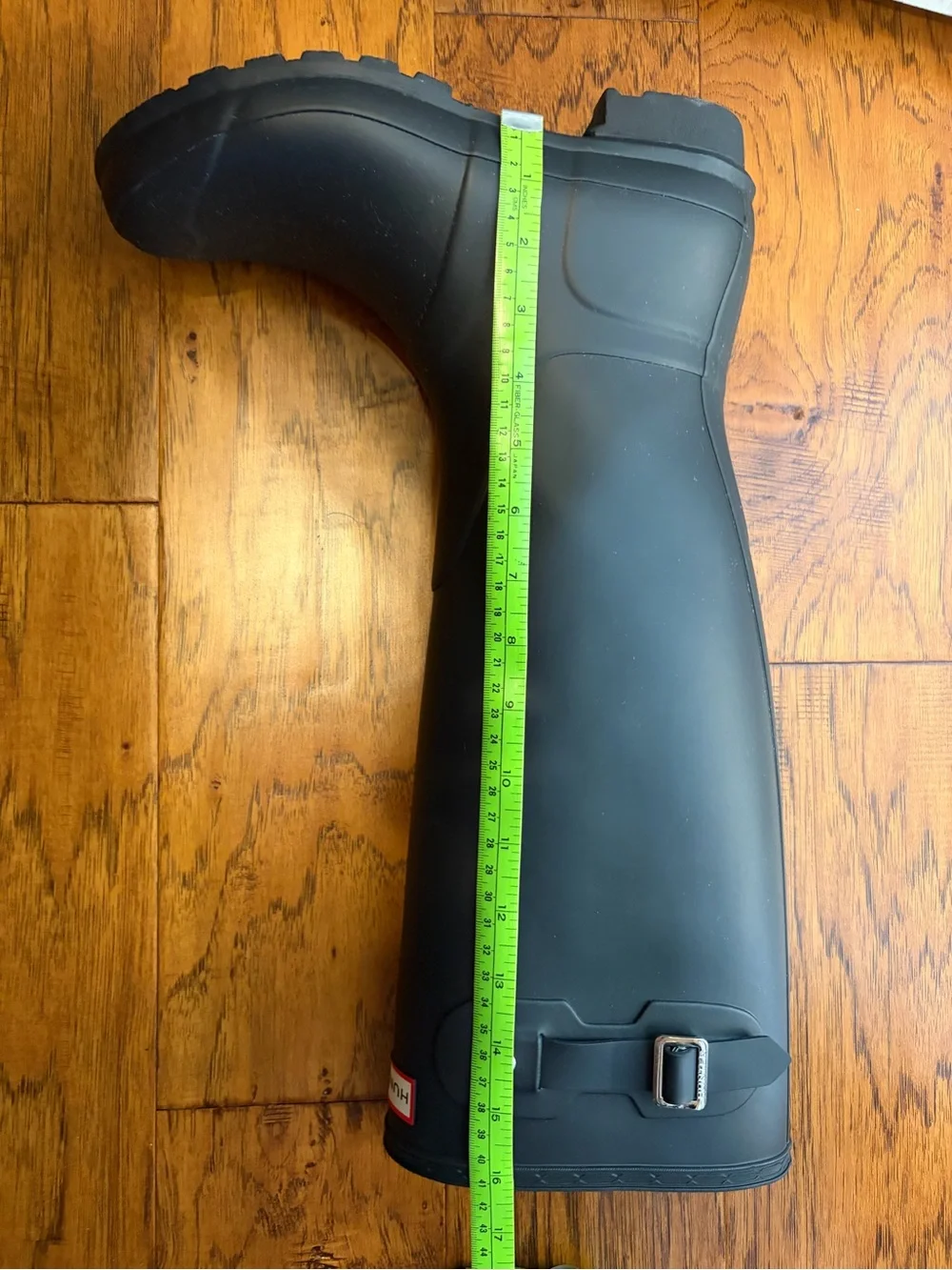 Women's Tall Black Waterproof Rain Boot